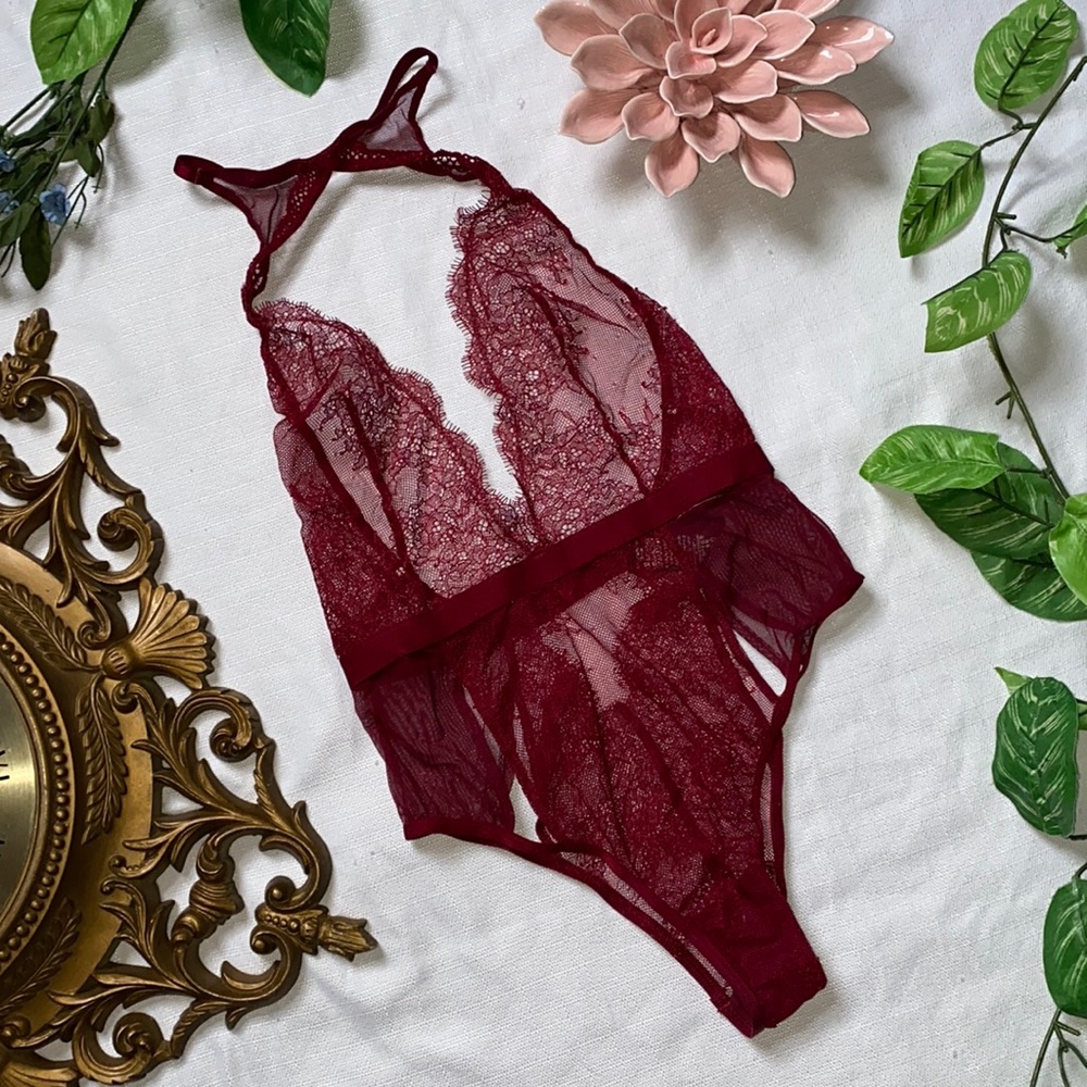 Burgundy Victoria’s Secret Lingerie